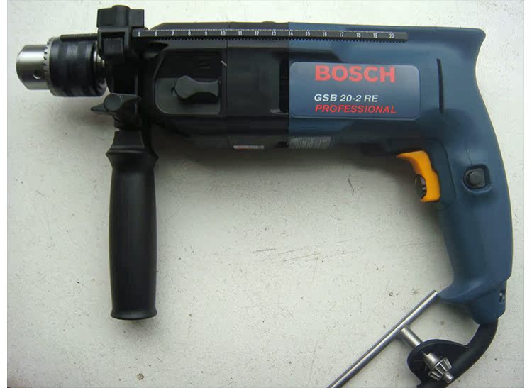 正宗博世bosch冲击钻gsb20-2re电钻冲击电钻电锤两用正反转调速