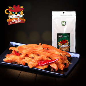 喵在岛麻辣鱿鱼丝80g