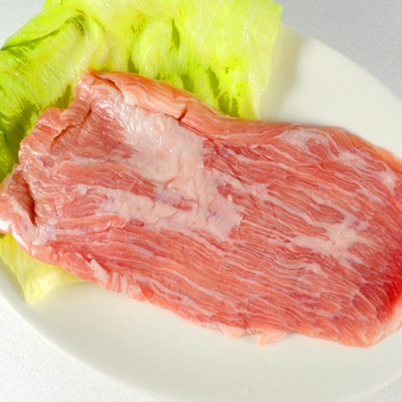 促销韩式烧烤用猪松阪肉500g(2,3人份)猪颈肉新鲜冷冻