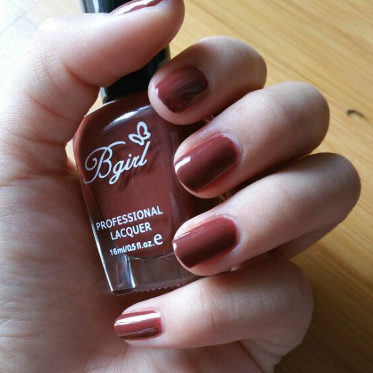 正品环保指甲油 脚指甲油 奶奶灰 深灰 裸粉色 