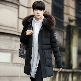 男士外套冬季2017潮流新款男装青年棉衣韩版修身帅气棉服加厚棉袄