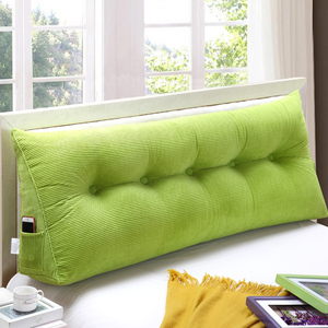 双人床头软包三角靠垫