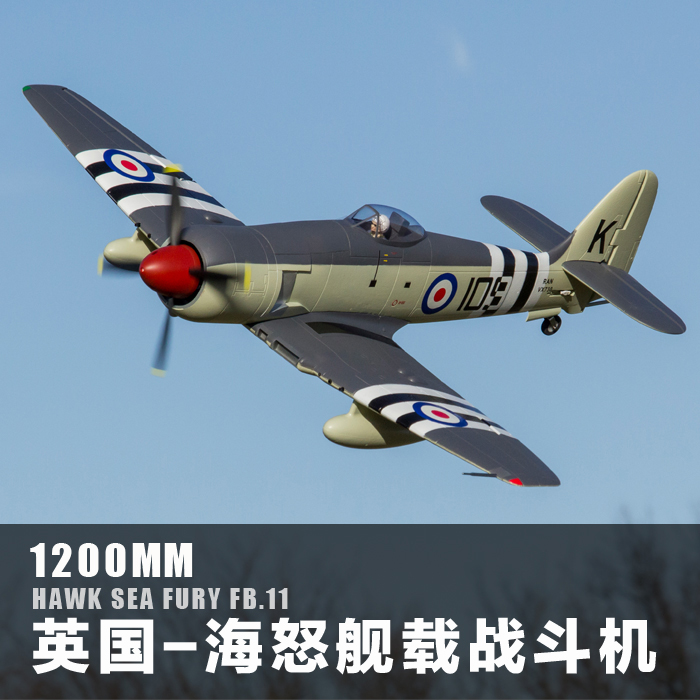 2m翼展hawk sea fury "海怒"