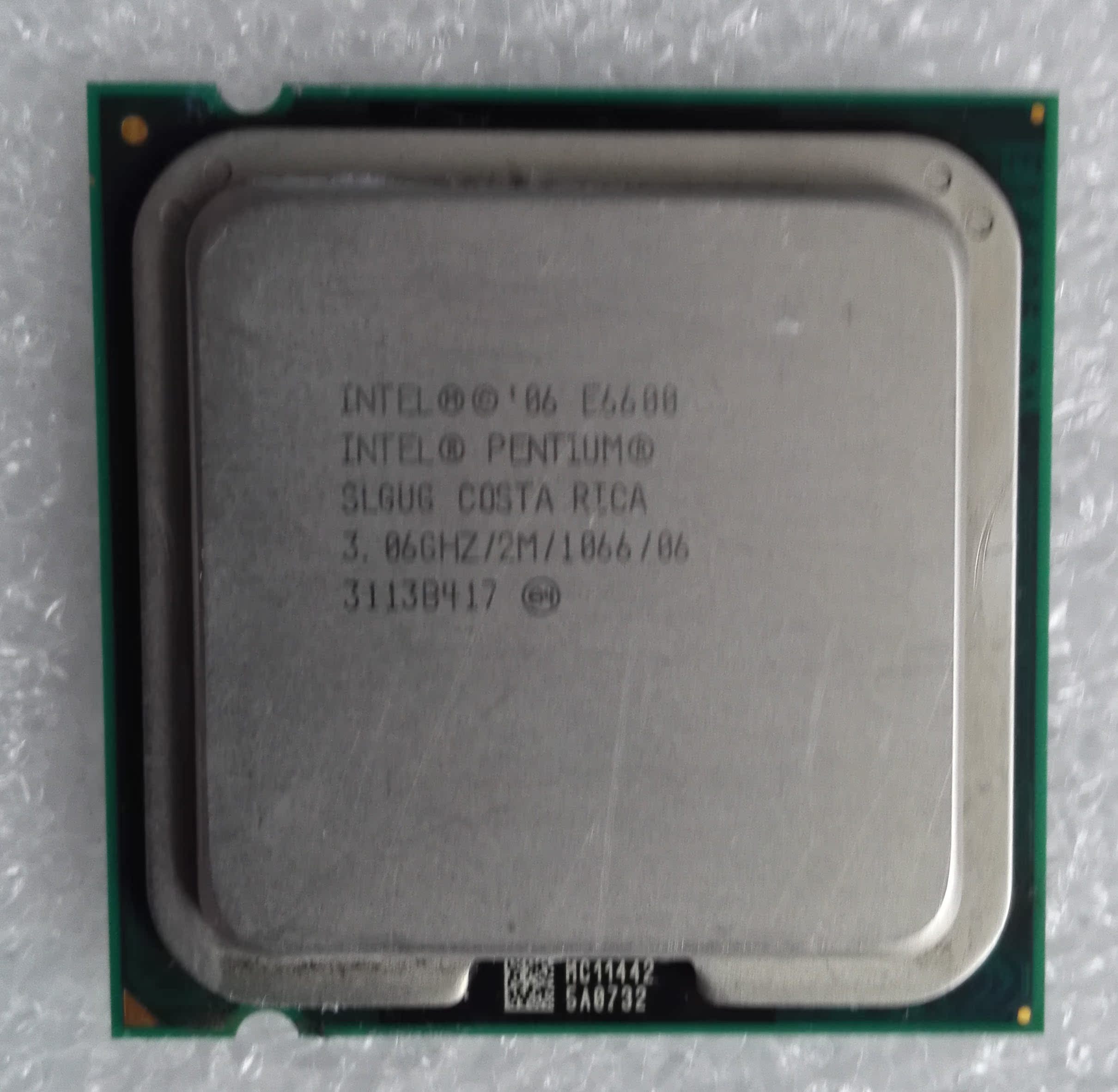 intel酷睿2双核e6600 e6500 775针cpu