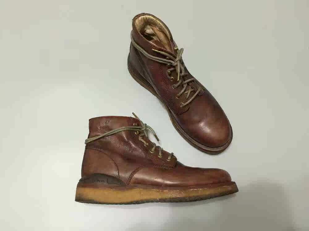 visvim 2012 fw virgil boots crepe-folk 高筒靴子男