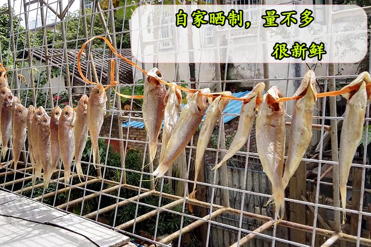 海南特产 鸿琛红鱼干咸鱼干野生新鲜海鱼干货海产品干货1-8斤整条