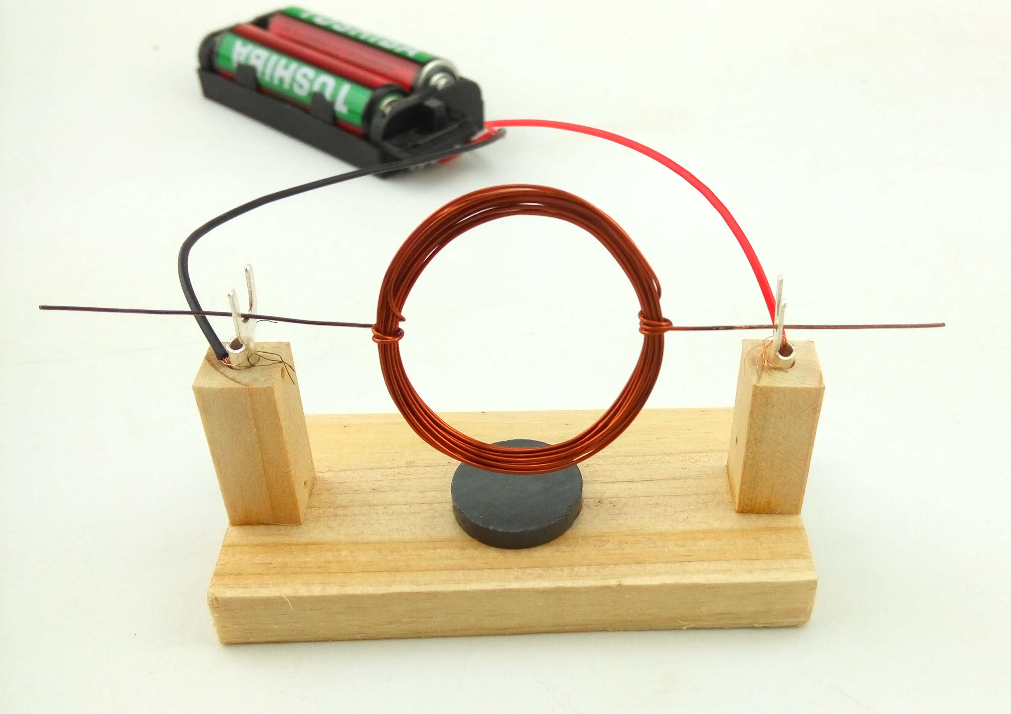 diy学生手工科技学小制作发明物理实验自制电动机发动机