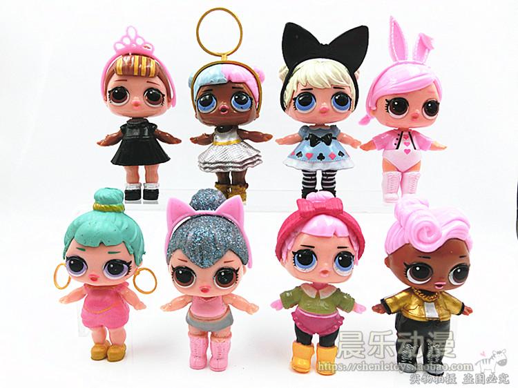 lol surprise惊喜娃娃,LOL惊喜娃娃款式图 爆款8cm lol surprise doll 惊喜娃娃可换装玩具 手办