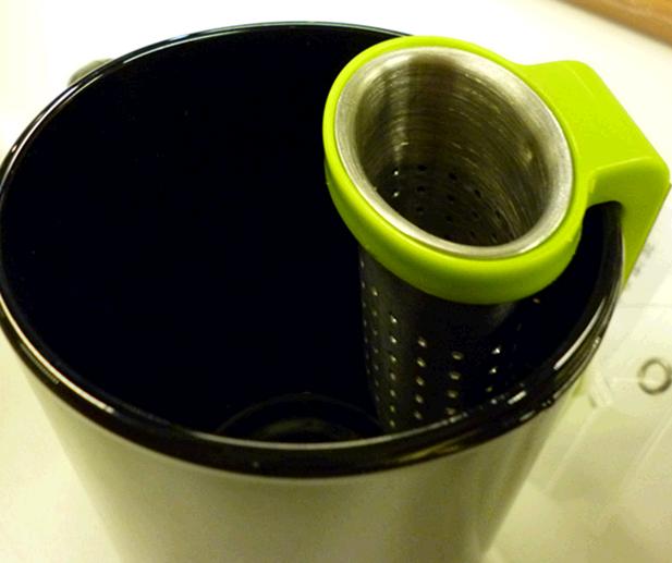 宜家代购 索库宁 茶滤 创意挂杯实用不锈钢茶漏 红茶滤茶器2个装