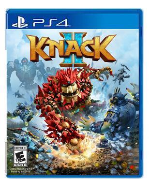 ps4游戏纳克大冒险2纳克2克拉克2knack2中文同屏双人