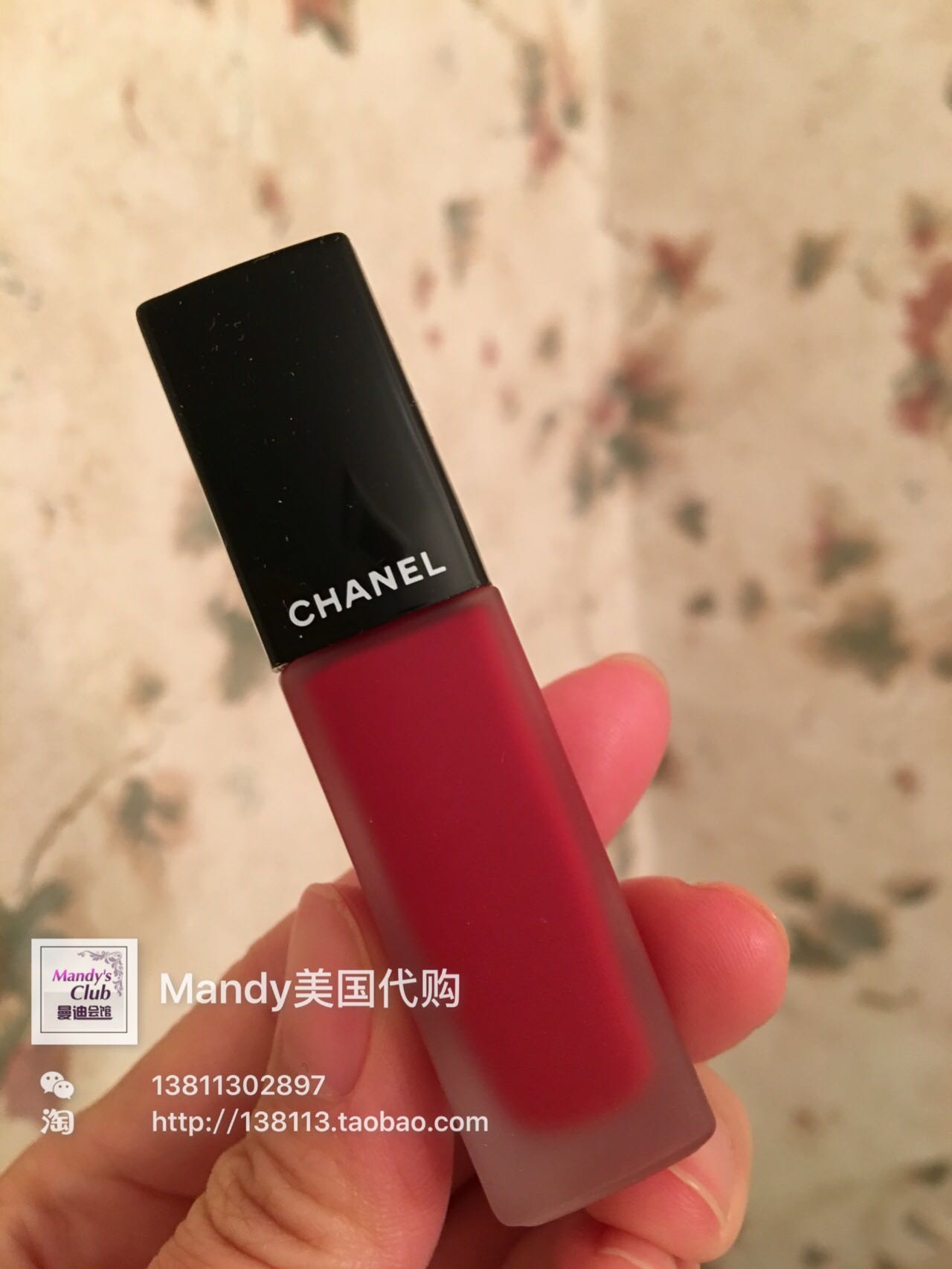 chanel/香奈儿炫亮魅力印记唇釉6ml液体哑光8色可选美国专柜代