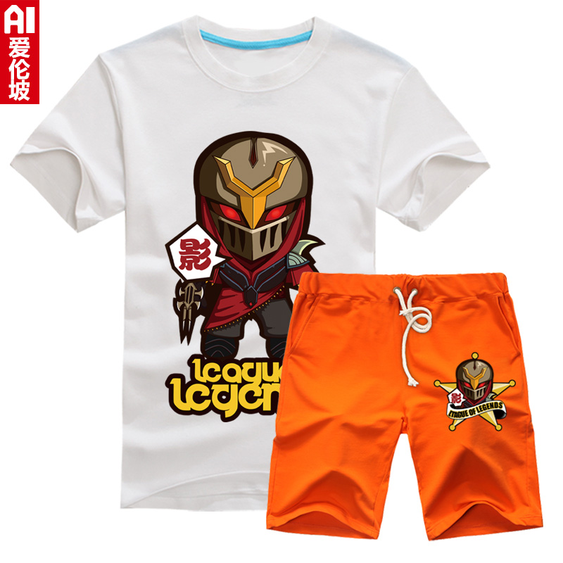 2016新款lolt恤学生纯棉衣服男装夏季男士英雄