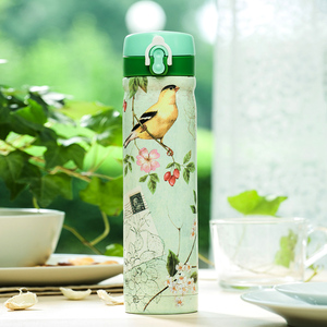 Evergreen弹盖保温杯