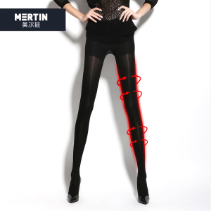 美尔挺瘦腿袜加厚连裤袜