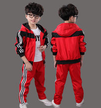幼儿园园服春秋季小学生校服儿童班服2014新款运动套装红厂家直销