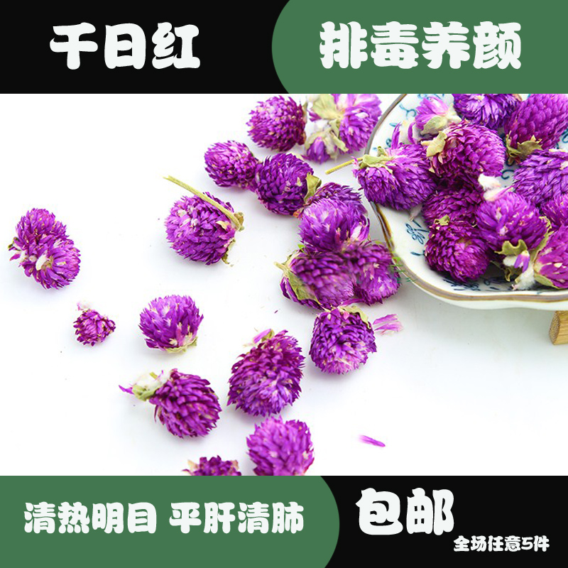 包邮 特级千日红花茶50g包邮2014新茶叶干花特价