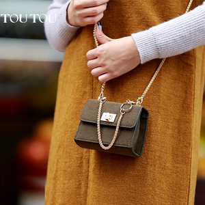 磨砂时尚迷你小方包