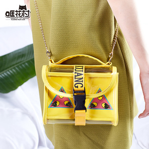 哐花村原创透明包包