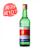 500ml清香型白酒酒厂直供 红星二锅头酒大二绿瓶56度 天猫超市
