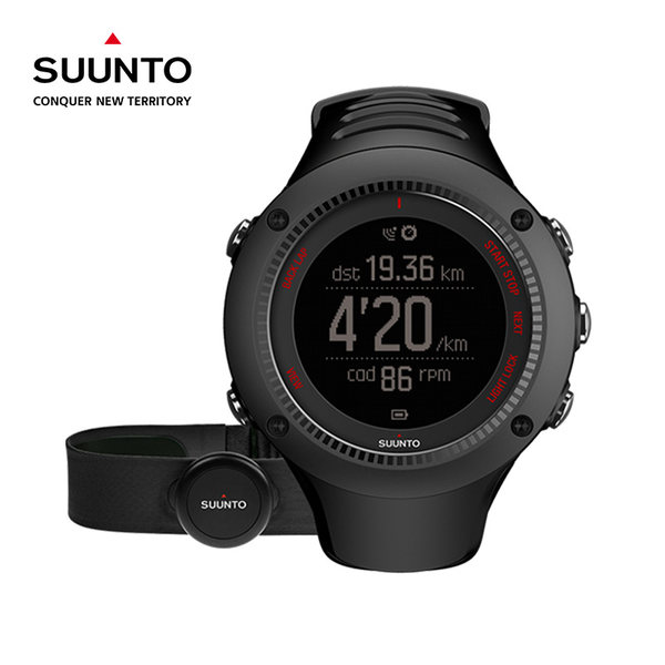 SUUNTO颂拓Ambit拓野系列拓野3run心率户外运动腕表