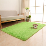 柔软纯色客厅卧室地毯