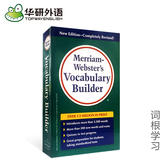 Builder韦氏词根字典 Vocabulary 英文原版Mer