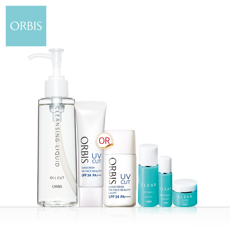 卸妆打底防晒护理套装面部隔离日常ORBIS|好
