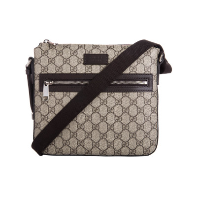 gucci/古奇 2017新品男士单肩包古驰经典款斜挎包酷奇男包406410