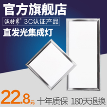 温特孚集成吊顶灯铝扣板厨房灯卫生间灯嵌入式led平板灯30