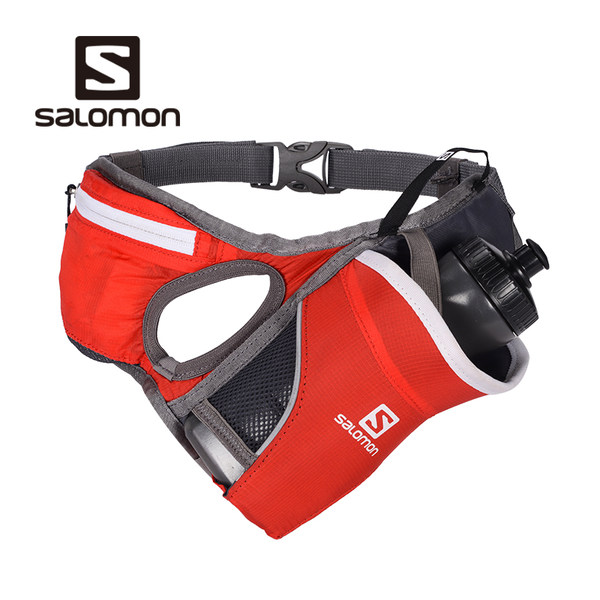 Salomon 萨洛蒙男女款户外跑步腰带腰包 配600ML水壶 HYDRO 45