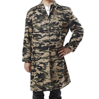 罩衣成人工作服拉链搬运服防水防污防油围裙长