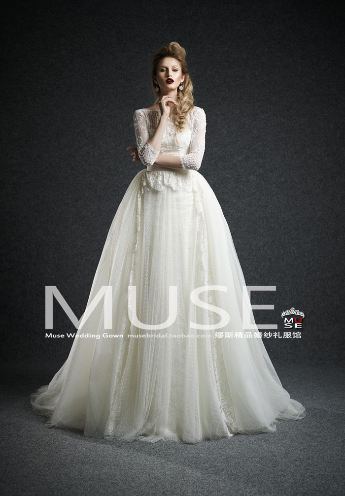 MuseBridal上海缪斯婚纱礼服高级定制C的名片设计创意30商务款充满图片