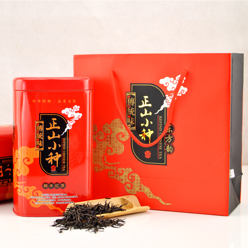 买三送一 正山小种 武夷红茶 正山小种红茶  茶叶 300g包邮 灌装