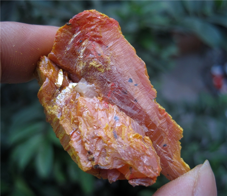 雌黄原石 三硫化二砷 雄黄 矿物晶体标本 Orpiment 6926