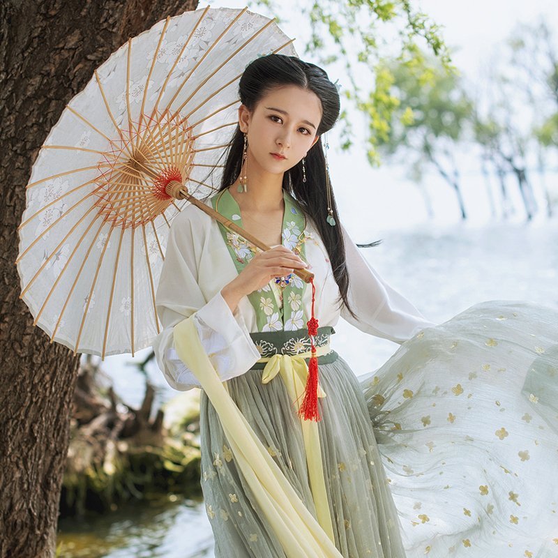 正品[汉服半臂对襟裁剪制作]汉服对襟半臂裁剪图评测 对襟半臂制作图片_惠惠购物