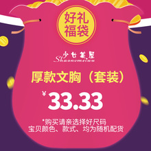 式随机发货 33.33元 福袋 包含内裤 套装 少女美屋性感文胸厚款