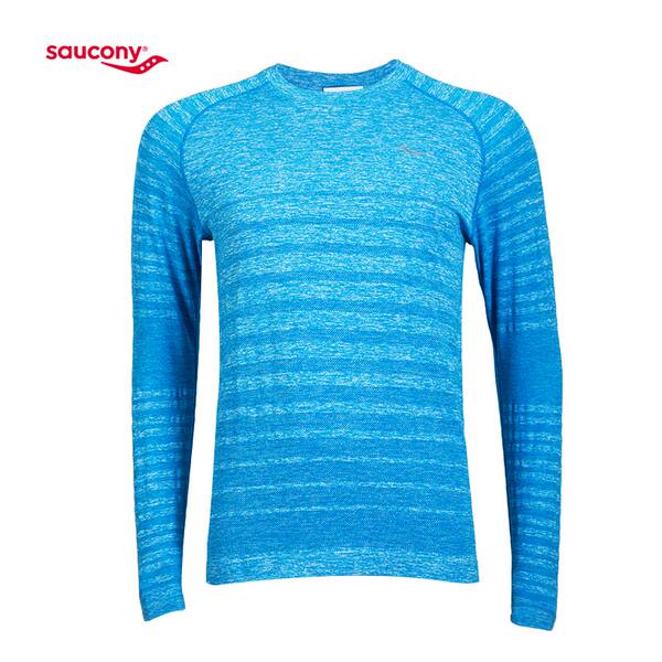 圣康尼  男 DASH SEAMLESS LONG SLEEVE  服装运动上衣 SA81121-A