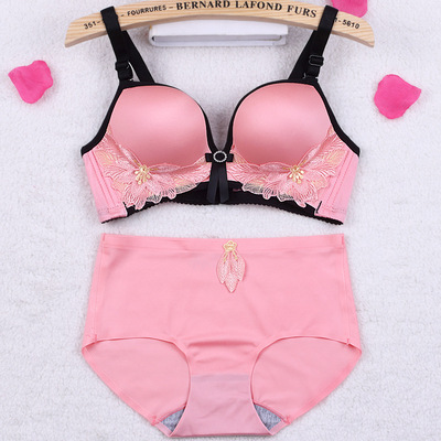 6cm加厚蝴蝶公主馒头杯内衣无钢圈聚拢无痕刺