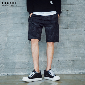 青年迷彩休闲运动短裤