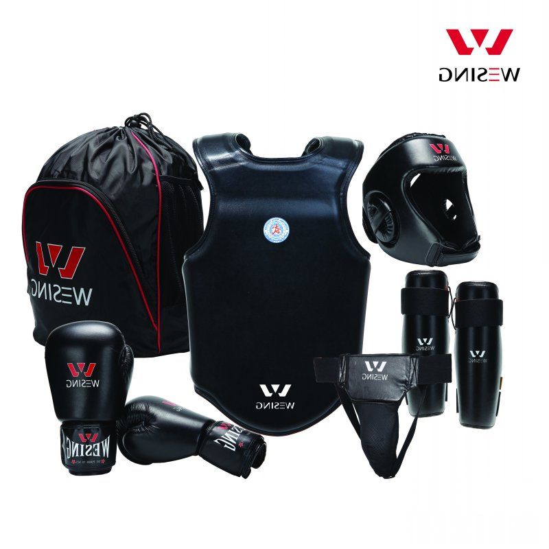 正品[散打护具]武术散打护具评测 散打护具六件