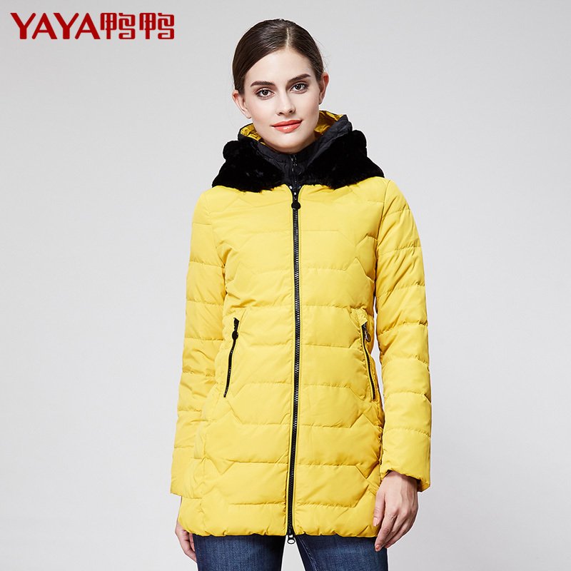 正品[鸭鸭羽绒服女厚]鸭鸭羽绒服女款短款评测