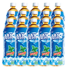 【天猫超市】康师傅 劲凉冰红茶冰爽薄荷550ml*15瓶 整箱 茶饮料