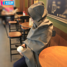 正品[<em>斗篷外套</em>可爱冬]<em>时尚斗篷外套女冬</em>评测 披