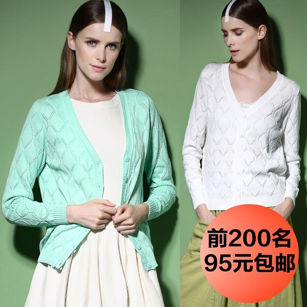 热销女毛衣 欧美<em>2015春秋</em>装 <em>女开衫</em> 长袖 外搭