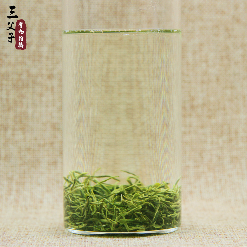 2016年新茶四川峨眉山三父子特级珍桸毛峰绿茶明前春茶叶浓香100g