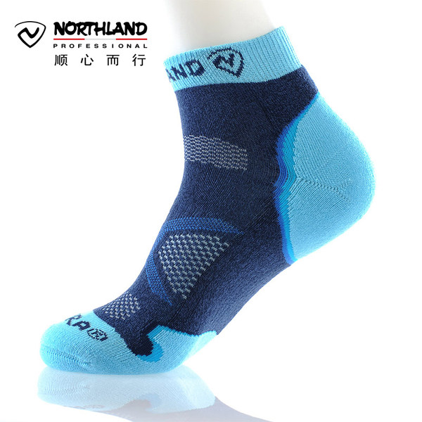 诺诗兰NORTHLAND秋季户外女跑步运动袜吸汗低帮袜子透气 A992022