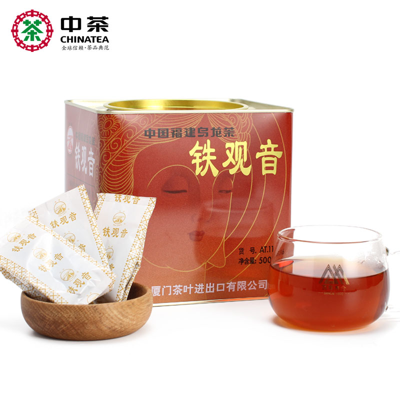 中茶 福建乌龙茶 AT116铁观音500g