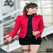 保暖棉袄棉服潮 女大码 女装 上衣修身 秋冬外套棉衣短款 2014新款