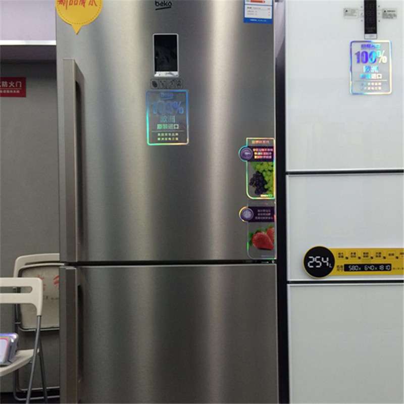 倍科/beko全新进口双门冰箱cn121家用74cm大宽门冰箱