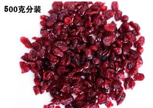美国进口切片蔓越莓干 小红莓 500g 天然蔓越梅果干 即食